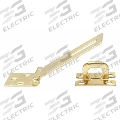 APPROVED VENDOR Hasp: Steel, 3 5/16 in Ht, 3 1/4 in Lg - Conventional Hasps