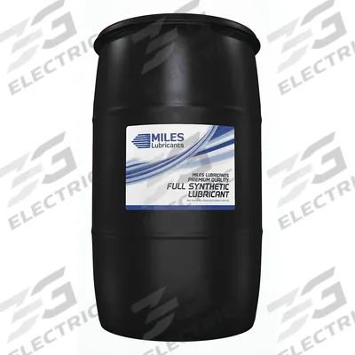 MILES LUBRICANTS Compressor Oil: 55 gal, Drum, 30 SAE Grade, 100 ISO Viscosity Grade - Air Compressor Oils