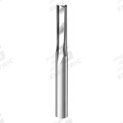ONSRUD Solid Router Bit: Spiral O-Flute Downcut, 5 mm Cutter Dia - Spiral O-Flute Router Bits for Plastics