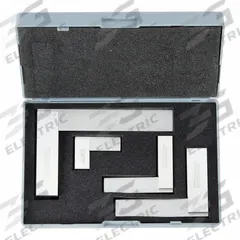 WESTWARD Precision Steel Square: 90° Angle, Steel, 0.0006 in to 0.0008 in Squareness (MPN 6XY11). Key specifications — attr1182176: Steel; attr1182181: Case; attr1182159: WESTWARD; attr1182175: 6 x 4 in; attr1182177: 0.0006 in to 0.0008 in; attr1182182: Yes.