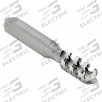 CHICAGO-LATROBE Spiral Flute Tap: 1/4"-20 UNC, H3 / 2B, 3 Flute, Bottoming Chamfer, High Speed Steel (MPN 367917)