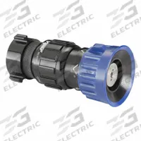 VIPER Fire Hose Nozzle: Single Gallonage, Fog, I230029. Key specifications — Product Type: Nozzle; Thread Type: NST; Base Type: Swivel; Body Material: Aluminum; Nozzle Option: Single Gallonage; Spray Pattern: Fog/Straight Stream; Brand: VIPER.