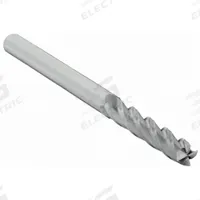 CLEVELAND Square End Mill: Carbide, 4 Flute, 1/8" Mill Dia, 1" LOC, 3" OAL (MPN C61825)