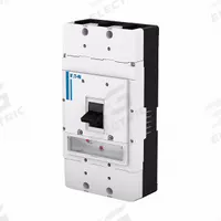 EATON Circuit Breaker: 400 A Amps, 35 kA at 480V AC, Fixed/Adj, ABC, Std Line and Load Lugs, Std (MPN PDG43M0400TFAJ). Key specifications — Max. AIR Rating: 35 kA at 480V AC; Instantaneous Trip: Fixed; Adjustable; Phase Connection: ABC; Terminal Connection: Standard Line and Load Lugs; Frame Size: 800A/Frame 4.
