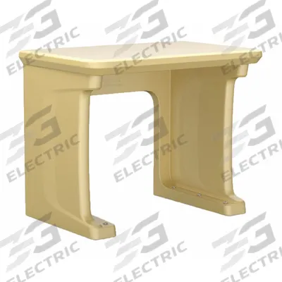 CORTECH Freestanding Desk: Sand, 29 in Overall Ht, 36 in Overall Wd, 24 in Overall Dp - Floor-Mount Desks
