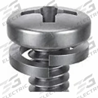 SEMS Screw: Split Lock, #6-32 Thread Size, 1/2 in Lg, Stainless Steel, Passivated - Machine Screws with Split Lock Washers