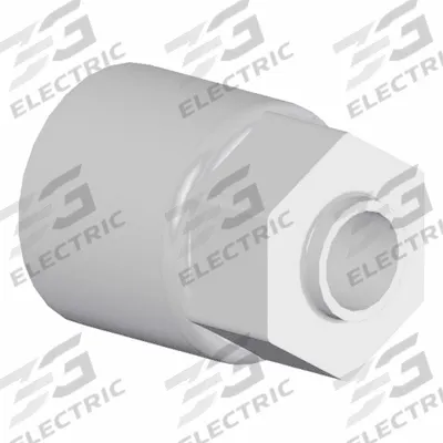 SMC Fitting: 3/8 in OD Size, Compression - PFA Compression Tube Fittings
