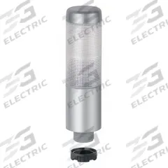 WERMA Tower Light Assembly: 2 Tier, Red/Yellow, No Sounder Tier, 141 mm Overall Ht, Steady, 69833075. Key specifications — Manufacturer Part Number: 69833075; Brand: WERMA; Operating Voltage: 24V AC/DC; Light Tier Color: Red.
