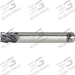 OSG Square End Mill: Carbide, EXO Coated, 5 Flute, 1" Mill Dia, 1-1/4" LOC, 6" OAL (MPN VGM5-1198)