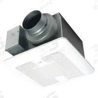 Bathroom Fan: Ceiling, 50 cfm_80 cfm_110 cfm Max, 0.4 sones, Occupancy Sensor, 3 Speed, Round Duct (MPN FV-0511VKL3). Key specifications — Brand: PANASONIC; Primary Lighting Technology: LED; Nameplate Voltage: 120V AC; Sensor Type: Occupancy; Duct Shape: Round; Heater: Without Heater; Includes: Motion Sensor Cap; Mounting Location: Ceiling.