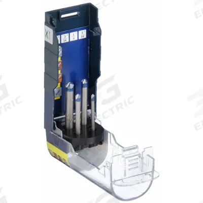 BOSCH Natural Stone Tile Set: 2 in_2 1/4 in Overall Lg - Drill Bit Sets for Glass, Tile & Porcelain