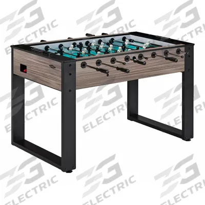 BRUNSWICK BILLIARDS Foosball Table: 55 1/8 in Overall Lg, 50 1/4 in Overall Wd - Foosball Tables