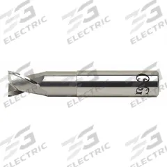 OSG Square End Mill: Carbide, 2 Flute, 1" Mill Dia, 1" LOC, 5" OAL (MPN 20231700)