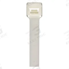 PANDUIT Cable Tie: 22 in Nominal Lg, 6 in Nominal Max. Bundle Dia., 0.3 in Wd, Natural, 50 PK (MPN PLT6LH-L). Key specifications — Outdoor Use: No; Color: Natural; Brand: PANDUIT.