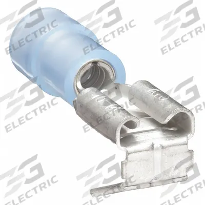 GRAINGER Wire Disconnect: Blue, Nylon, Partial Coverage - Partially Insulated Piggyback Disconnects