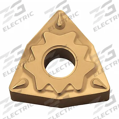 KYOCERA Turning Insert: WNMG332HQ CA525 - Trigon (W) Indexable Turning Inserts