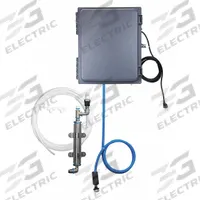 BEST SANITIZERS, INC. Doorway Foam Unit: DFX0002K, 120 V AC Volt, 1/2 in Drain Connection. Key specifications — Brand: BEST SANITIZERS, INC.; Material: Stainless Steel; Manufacturer Part Number: DFX0002K; External Water Connection: No.