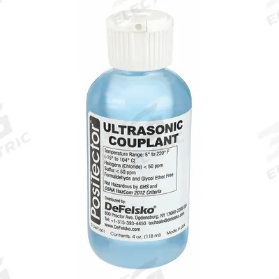 DEFELSKO Ultrasonic Couplant: Ultrasonic Couplant, 1XTG3/2DPP2, Ultrasonic Coupling Gel - Ultrasonic Couplant Gel