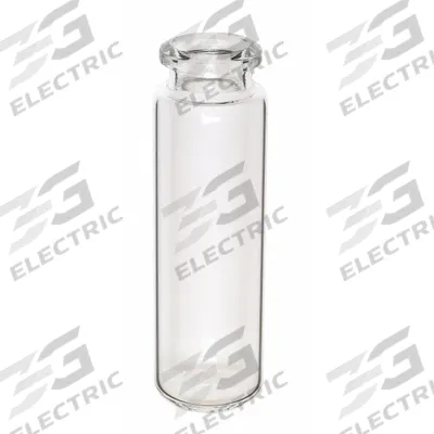 KIMBLE Vial: 2 mL, No Closure, 12 mm Body Dia, Round, Amber - Glass Chromatography Vials