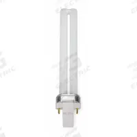 GE LAMPS Compact Fluorescent Bulb: 2-Pin (GX23), T4, Fluorescent, 4100K, 825 lm Light Output (MPN F13BX/841/ECO). Key specifications — Brand: GE LAMPS; Bulb Designation: F13BX/841/ECO; Dimmable: No; Color Temperature: 4100K.