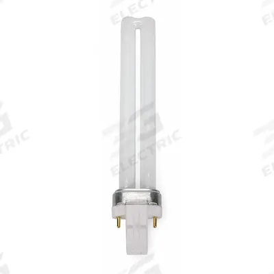 GE LAMPS Compact Fluorescent Bulb: 2-Pin (GX23), T4, Fluorescent, 4100K - CFL Twin-Tube Plug-In Lamps
