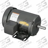 BALDOR General Purpose Motor: Rigid Base Mount, Totally Enclosed Fan Cooled, 1/2 hp, 230/460V AC (MPN M3538). Key specifications — Brand: BALDOR; Nameplate Voltage @ 60 Hz: 230/460V AC; Full Load Current @ 60 Hz: 1.6/0.8 A; Nameplate RPM @ 60 Hz: 1,725 RPM; Motor Enclosure: TEFC.