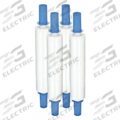 GOODWRAPPERS Stretch Wrap Film: 80 ga Gauge, 30 in Overall Wd, 1,000 ft Overall Lg, Clear, 4 PK (MPN 15A838). Key specifications — Brand: GOODWRAPPERS; Color: Clear.