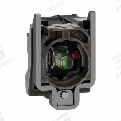 SCHNEIDER Lamp Module and Contact Block: 22 mm Panel Mounting Size, 1NC, White - Contact & Light Block Assemblies