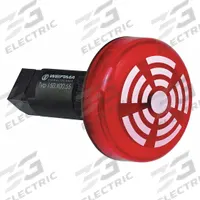 WERMA Buzzer: 115V AC, 1 15/16 in Overall Wd, 2 29/32 in Overall Ht, 1 31/32 in Overall Dia, LED (MPN 15010067). Key specifications — Features: Simple Connection Through Plug-In Connection; Manufacturer Part Number: 15010067; Brand: WERMA; Connection Type: Screw Terminal; Mounting Location: Wall Mount; Operating Voltage: 115V AC.