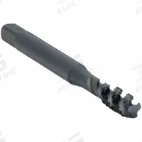 WIDIA GTD Spiral Flute Tap: #5-40 UNC, H2 / 3B, 2 Flute, Semi-Bottoming Chamfer, Black Oxide Cobalt (MPN 5356751)