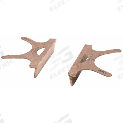 WILTON Replacement Vise Jaw: Copper, For 6 1/2 in Vise Jaw Wd - Hammer-On Vise Jaw Caps