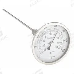 APPROVED VENDOR Dial Thermometer: -20°F to 120°F /-30°C to 50°C, ±1% Accuracy, 12 in Stem Lg (MPN 1NGC5). Key specifications — Accuracy: ±1 %; Brand: APPROVED VENDOR.