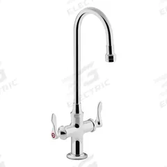 KOHLER Gooseneck Bathroom Faucet: Triton Bowe™, Brass, Polished Chrome Finish, 1 gpm Flow Rate (MPN K-100T70-4AKA-CP). Key specifications — Includes: Aerated; Brand: KOHLER; Series: Triton Bowe™.