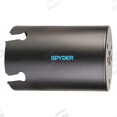 SPYDER Hole Saw: 4 3/8 in Saw Dia., 1 Teeth per Inch, 6 1/4 in Max. Cutting Dp - Multi-Material-Cutting Hole Saws without Arbor