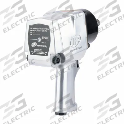 INGERSOLL RAND Air Impact Wrench: Full-Size, 3/4 in Drive, Pistol-Grip, Square - Pistol-Grip Air-Powered Impact Wrenches with Standard Anvils
