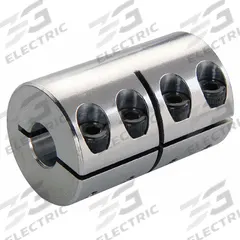 RULAND MANUFACTURING Rigid Shaft Coupling: 1/4 in Bore Dia 1, 3/16 in Bore Dia 2, Round, One-Piece (MPN CLX-4-3-A). Key specifications — attr870032: Round; attr870041: Yes; attr870034: RULAND MANUFACTURING; attr870070: Inch; attr925532: Different Bore Dimensions.