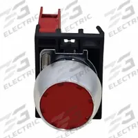 DAYTON Flush Push Button Operator: Non-Illuminated, Flush Profile, Metallic, 22 mm, 1NC (MPN GGS_116334). Key specifications — Brand: DAYTON; Action: Momentary; Push Button Material Type: Metallic.