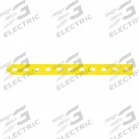 APPROVED VENDOR Plastic Strapping: 80 lb Break Strength, 1,000 ft Overall Lg, Yellow, 13 in Core Dia (MPN 3LLP5). Key specifications — Brand: APPROVED VENDOR; AAR Approved: No; Color: Yellow.