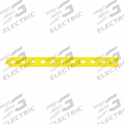 APPROVED VENDOR Plastic Strapping: 80 lb Break Strength, 1,000 ft Overall Lg, Yellow - Bonded Poly Cord Strapping