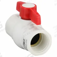 NDS Manual Two-Way Ball Valve: 1 1/2 in, PVC, Angle, FNPT x FNPT, 150 psi Max. Pressure (CWP), Tee (MPN E1420-15). Key specifications — Brand: NDS; Handle: Tee.
