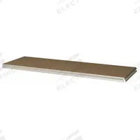 TENNSCO Shelf: 60 in x 24 in, 750 lb Load Capacity, Particleboard, Sand, Shelf (MPN ZVES-6024D1 SAND). Key specifications — Decking Material: Particleboard; Includes: (4) Shelf Supports; Decking Finish: Unfinished; Shelf Configuration: Single Straight; Color: Sand; Frame Material: Steel; Brand: TENNSCO; Frame Finish: Zinc Plated.