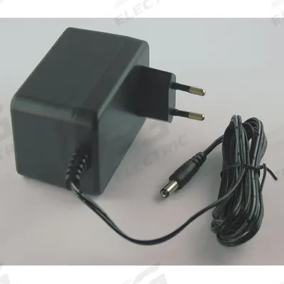 APPROVED VENDOR Plug-In Charger: 230V AC, 9V DC, 1 A Output Current, European Country Plug - DC Output Power Supplies