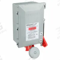 HUBBELL Mechanical Interlock: 480V AC, Three Phase, 30 A, 3 Pole, 4 Wire (MPN HBL430MIF7W). Key specifications — Brand: HUBBELL; Fuse Type: Class J; Reverse Service: No.