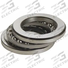 TRITAN Ball Thrust Bearing: W1/4, 1/4 in Bore Dia, 13/16 in Outside Dia, 0.375 in Overall Wd, Steel. Key specifications — Thrust Bearing Type: Separable Ball Thrust Bearing; Ball Material Grade: AISI 52100; System of Measurement: Inch; Bearing Industry Number: W1/4; Maximum Speed: 12,000 RPM Grease; Brand: TRITAN; Bearing Series: W Series.