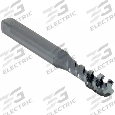 OSG Spiral Flute Tap: #4-48 UNF, H2 / 2B-3B, 3 Flute - Spiral-Flute Taps for Steel & Stainless Steel