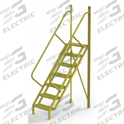 TRI-ARC Configurable Platform Ladder: 9.3 ft Overall Ht, 30 in Overall Wd, 20 in Overall Dp - Base Ladders & Stairs