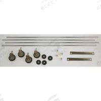 METRO Mobile Unit Kit: 18 in Overall Wd, Metro Top-Track (MPN TTM18C). Key specifications — attr38671: Casters/Caster Channels; attr14163: Steel; attr38672: Chrome; attr14167: Metro Top-Track; attr38647: METRO.