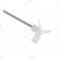 IKA Stirrer: Stirrer, 1/4 in Shaft Dia, 13 3/4 in Shaft Lg, 3 Blades, Propeller, PTFE (MPN 0002343600). Key specifications — Brand: IKA; Blade Material: PTFE; Blade Shape: Propeller; Compatible with Manufacturer Model Number: 0025004715.