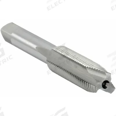 CLE-LINE Spiral Point Tap: 3/8"-16 UNC, H5 / 2B, 3 Flute, Plug Chamfer - General Purpose Spiral-Point Taps