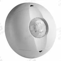 LEVITON Occupancy Sensor Lighting Control: LED, Passive Infrared (PIR), 24V DC, 8 ft Min Mounting Ht (MPN OSC15-I0W). Key specifications — attr992857: Hard Wired; attr992879: 24V DC; attr992891: LEVITON; attr992868: Dependent on Power Pack Rating; attr992856: Off-White; attr1024350: Leviton.